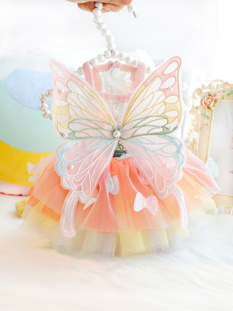 Candy Sweet Butterfly dress for dogs/cats