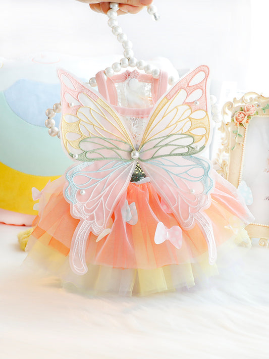 Candy Sweet Butterfly dress for dogs/cats