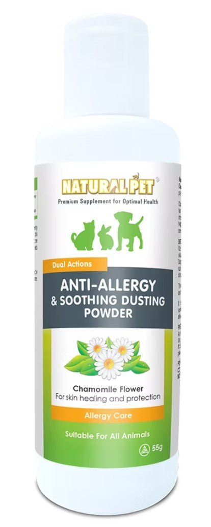 Natural Pet Anti-Allergy & Soothing Dusting Powder