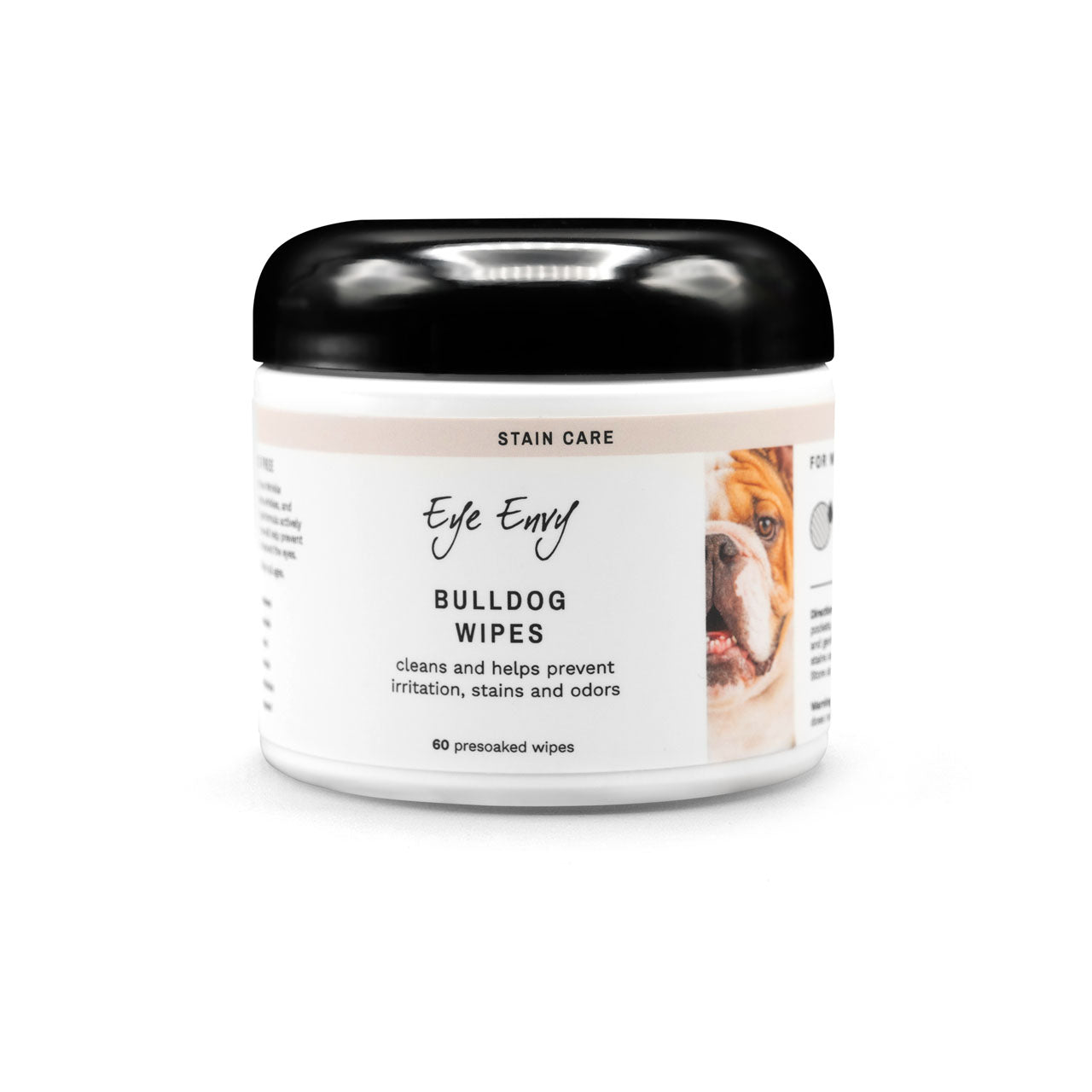 Eye Envy Bulldog Tear Stain Remover Wipes - 60 Count
