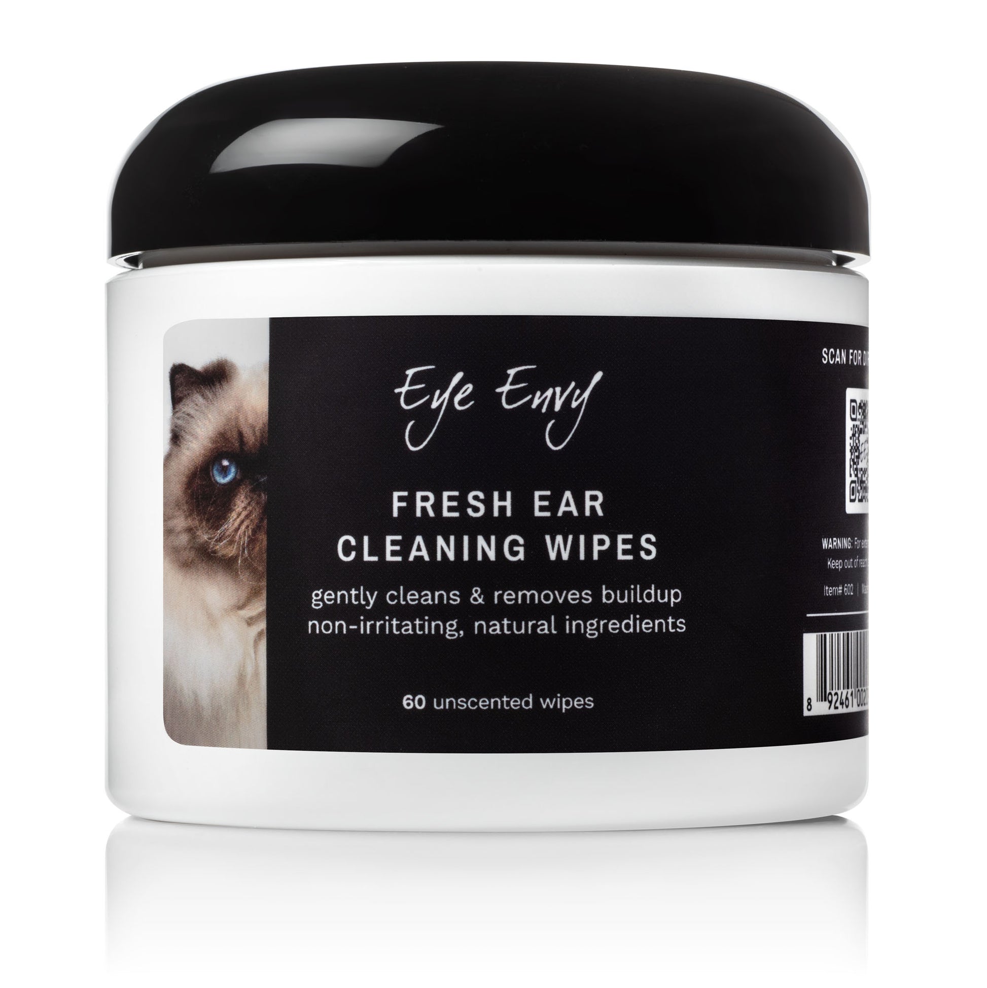 Eye Envy Fresh Ear Cleaning Wipes - Cat - 60 Count