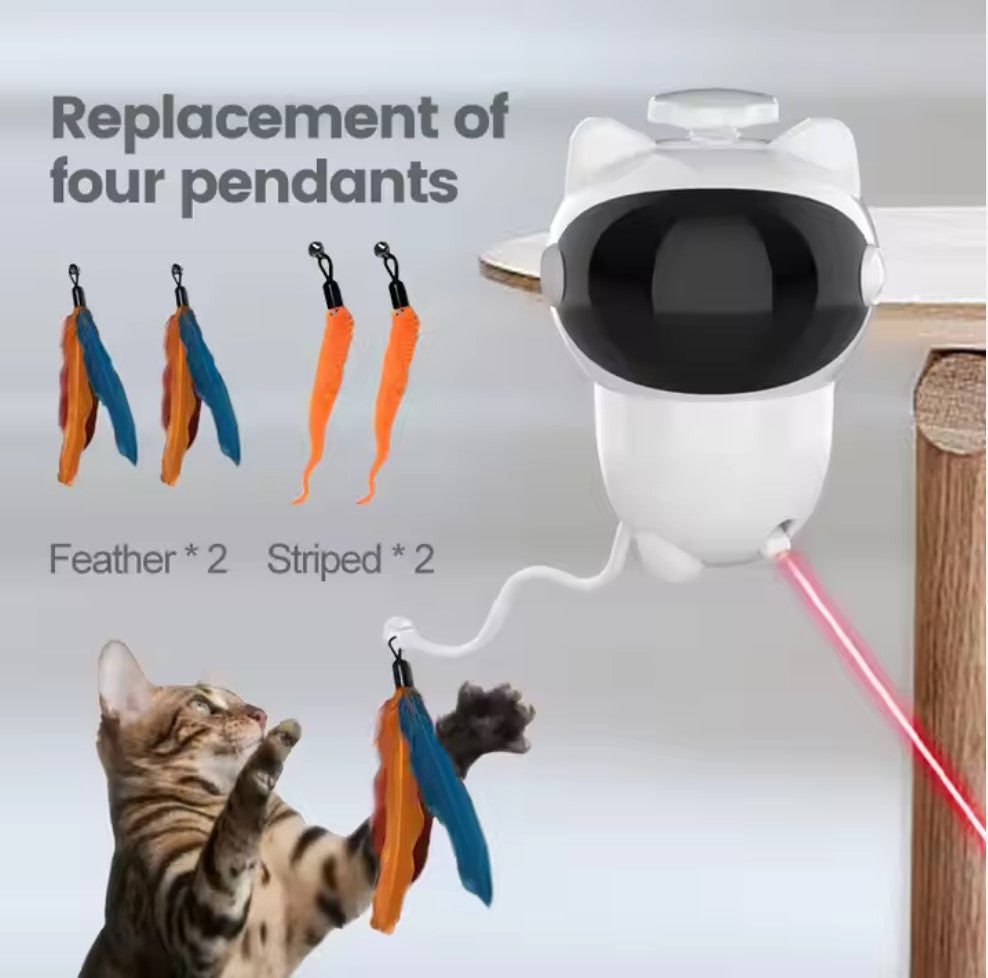 Intelligent cat toy. A toy for your fur baby to self entertain at any time