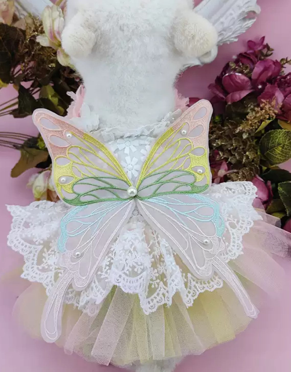 Candy Sweet Butterfly dress for dogs/cats