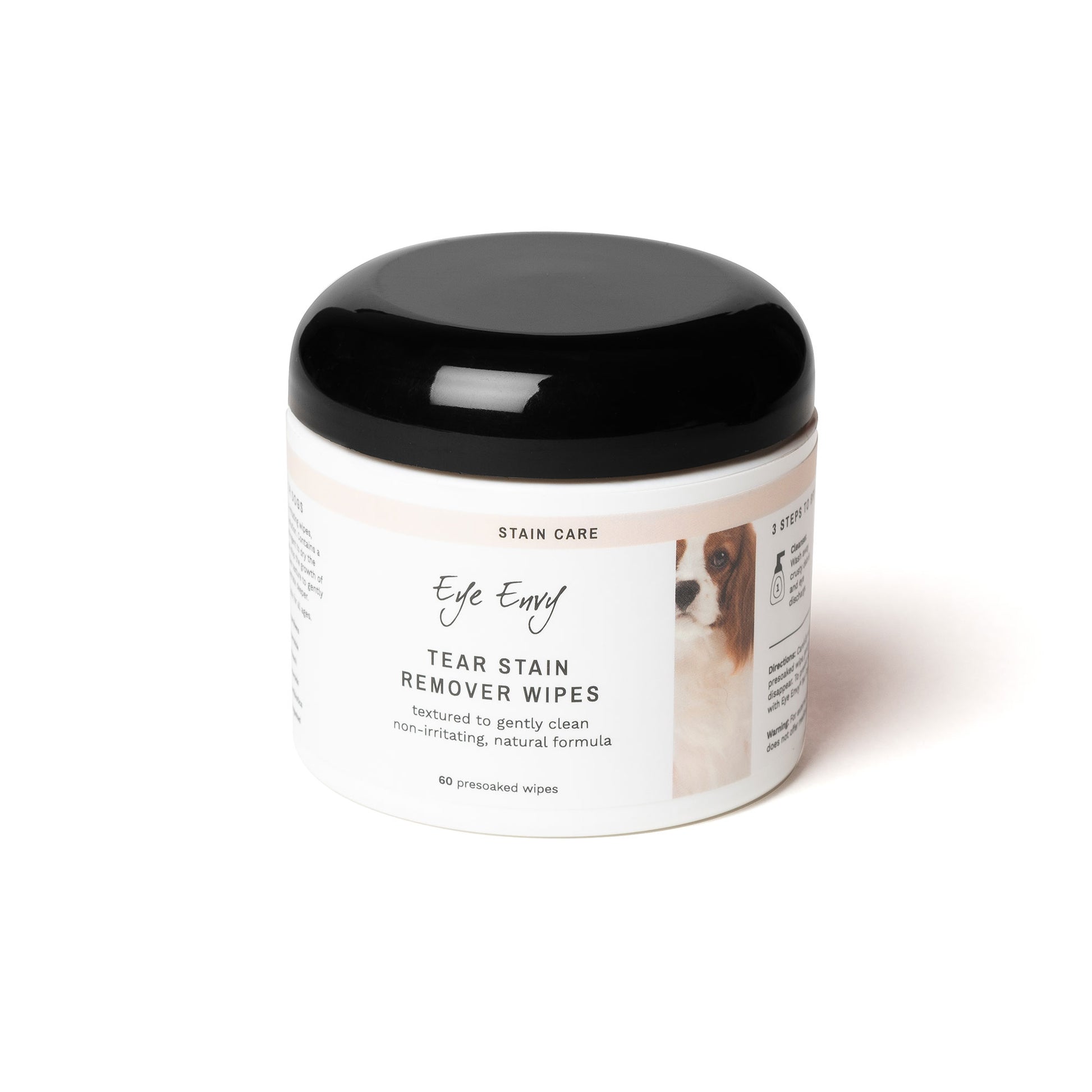 Eye Envy Tear Stain Remover Wipes - Dogs - 60 Count