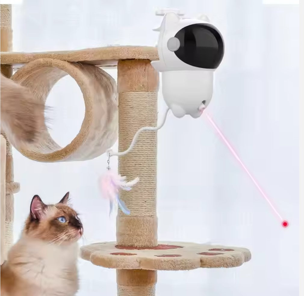 Intelligent cat toy. A toy for your fur baby to self entertain at any time