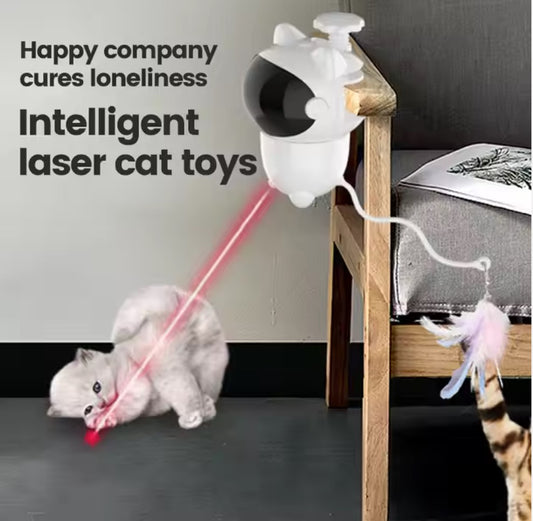 Intelligent cat toy. A toy for your fur baby to self entertain at any time